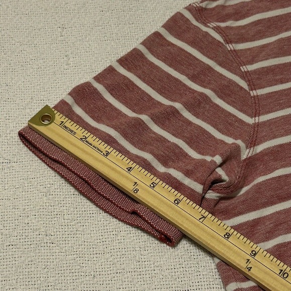 Banana Republic Shirt Mens XL Red Striped Polo Golf Outdoors Casual Classiccore - Picture 10 of 15